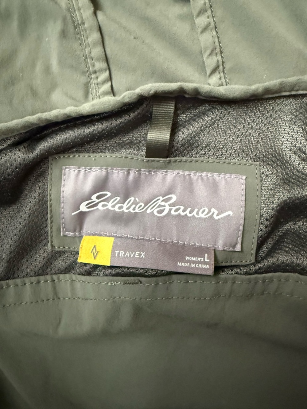Eddie Bauer Olive Green Travex Women's Jacket